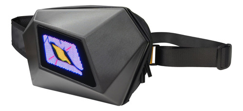 Mochila Led Knight, Carcasa Rígida Luminosa Para Motocicleta