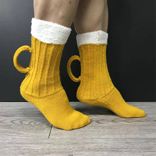 Calcetines De Taza De Cerveza Calcetines Divertidos De