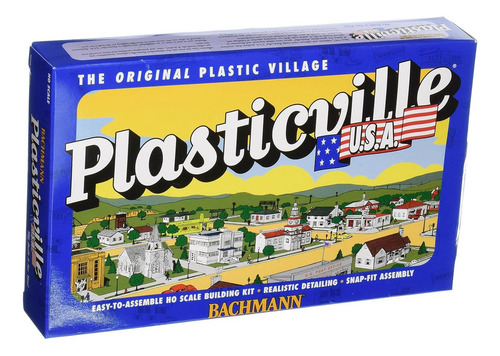 Kit Edificio Bachmann Plasticville Estación Servicio