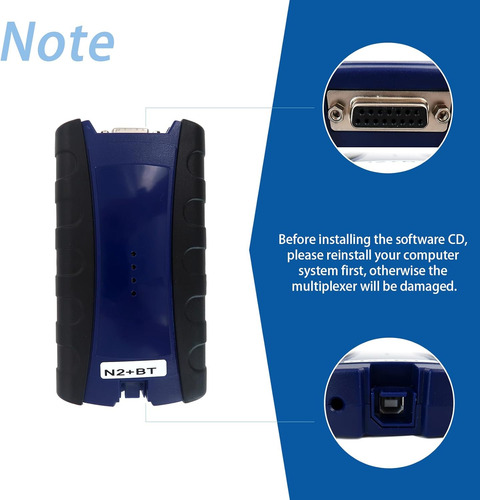 Escáner Diagnóstico Scanner Camiones Para Nexiq Usb Link 2