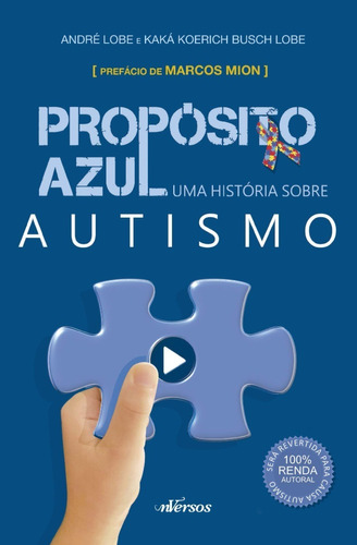 Livro Proposito Azul - Uma História Sobre Autismo