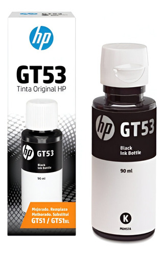 Botella Tinta Hp 1vv22al Negro Gt53 5810 5820 415 615 519