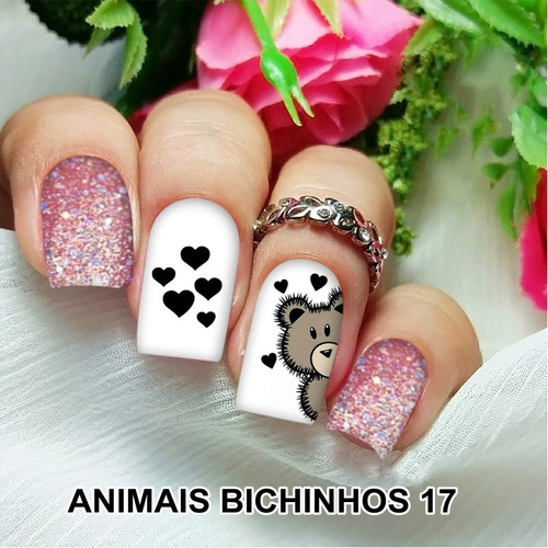 Peliculas/adesivos Unhas Country Cowboy Cowgirl Ct7