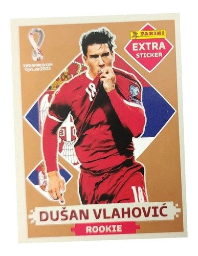 Figurinha Legend Bronze Dusan Vlahovic Original