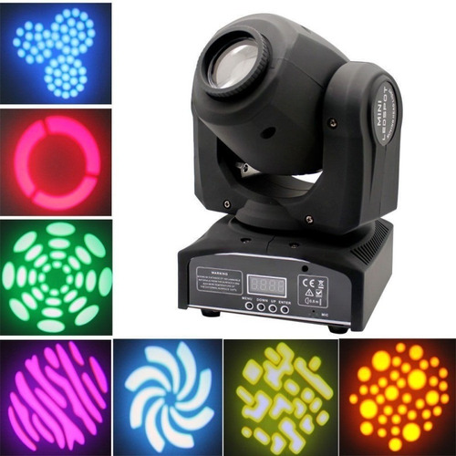 Imagen 2 de 3 de Robotizado Led Mini Moving Spot 30w