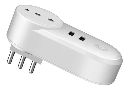 Imagen 3 de 7 de Enchufe Inteligente Wifi Chile Puertos Usb Alexa & Google