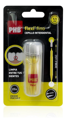 Cepillo Interdental Phb Flexi Fino 1.1