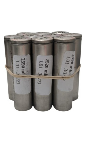 X10 Batería Recargable 18650 2500 Mah - Reacondicionada (Usado)