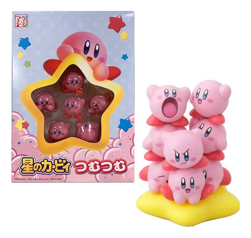 Set 10 Mini Figuras Kirby Más Estrella Videojuego