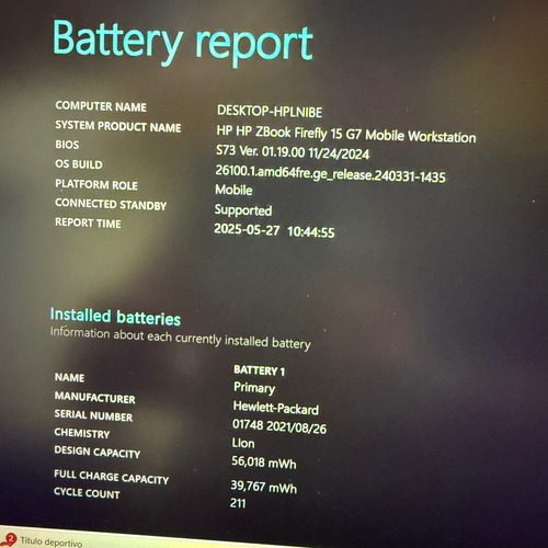 Hp Zbook Firefly 15 G7 (Reacondicionado)