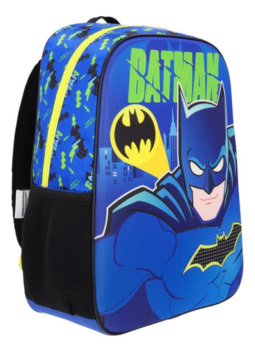 Set Escolar Batman Yadatex Bat010-se006a Azul 3d