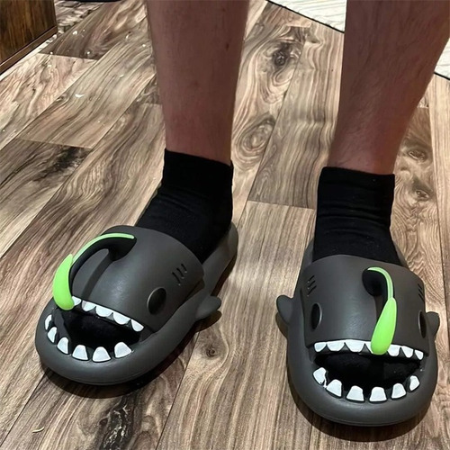 Sandalias Sharklas Slide, Zapatos Cómodos For Mujeres Y Hom