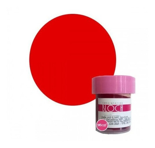 Colorante Liposoluble Rojo Bloch