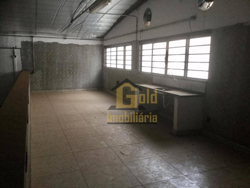Galpão À Venda, 573 M² Por R$ 1.100.000 - Jardim Paulista - Ribeirão Preto/sp - Ga0116