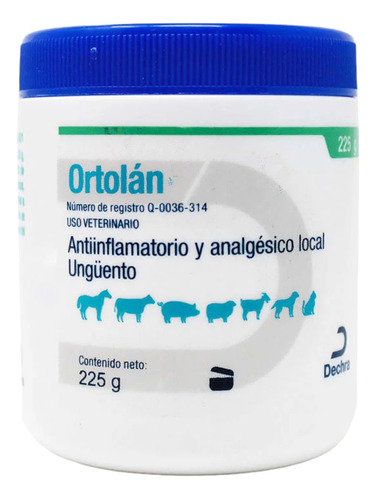 Ortolan Pomada 225g Antiinflamatorio Varias Especies