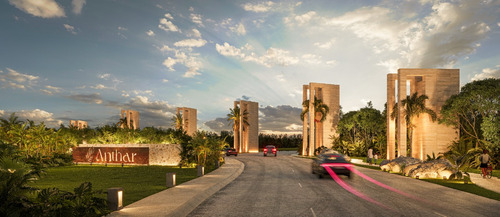 Terreno En Venta En Playa Del Carmen, Anthar, Con Todos Los Servicios Subterráneos A Pie De Lote