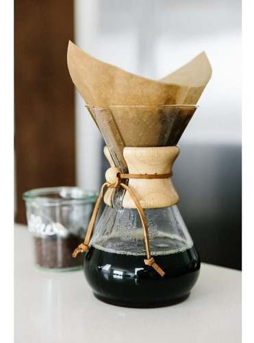 Filtros De Café Chemex Natural Cuadrados 100 Unidades