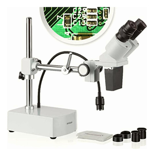 Amscope Se400-z Microscopio Estéreo Binocular Profesional,