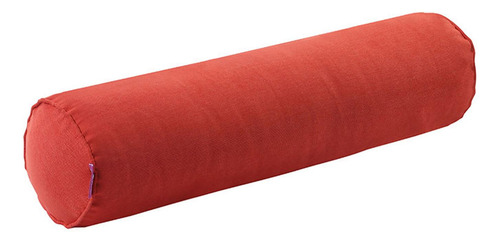 Almohada Enrollable Para El Cuello Cervical, Rojo Naranja