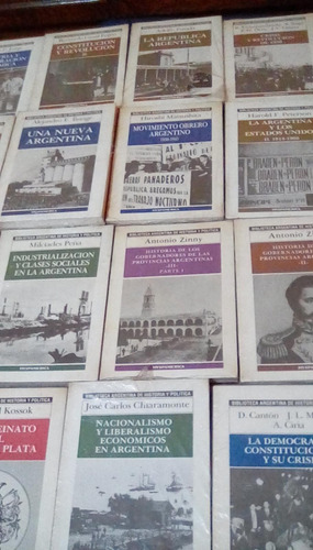 Biblioteca Argentina De Historia Y Politica Libros X Unidad