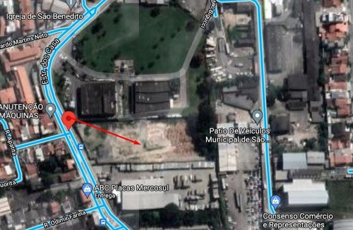 Imagem 1 de 1 de Terreno Para Alugar, 7474 M² Por R$ 42.900,00/mês - Alvarenga - São Bernardo Do Campo/sp - Te0025