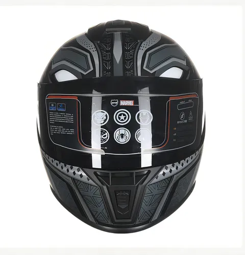 Casco black panther moto sale
