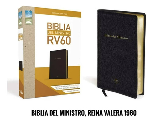 Biblia Del Ministro Reina Valera 1960 Ultrafina