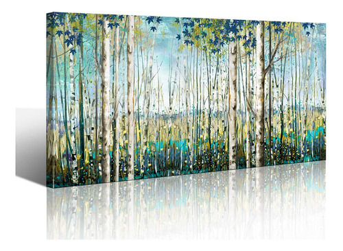 Lienzo Decorativo Para Pared De Escenario Silvestre, Diseo D