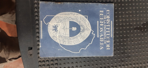 Libro De Constitucion De La Provincia De Buenos Aires