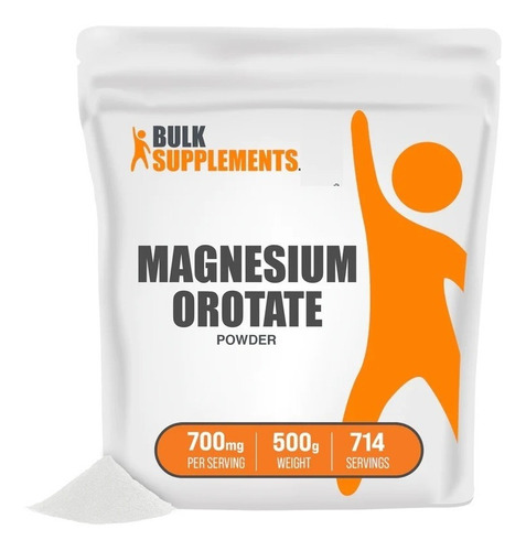 Bulk Supplements | Orotato Magnesio | 500g | 714 Servicios