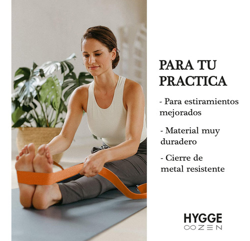 Imagen 6 de 10 de Kit Yoga 2 Ladrillos Bloques Goma Eva + Cinturón Elongación