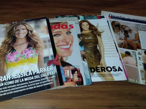 Sarah Jessica Parker * Lote 100 Paginas Revistas Clippings