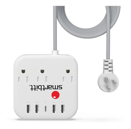 Smartbitt Multicontacto Portatil Sbss-b3-5u