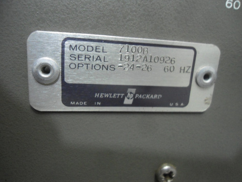 Strip Chart Recorder Hp 7100bm - No Estado - P/ Coleção (Usado)