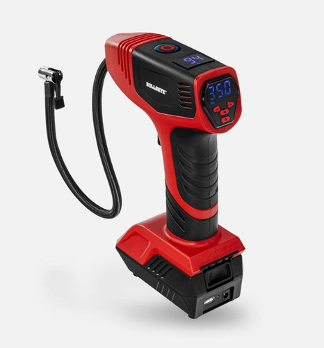 Inflador Cauchos Compresor Recargable Aire Portátil 12 V