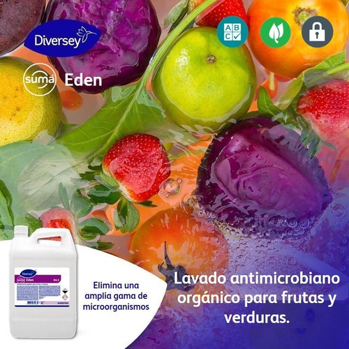 Desinfectante Frutas Y Verduras - L a $87