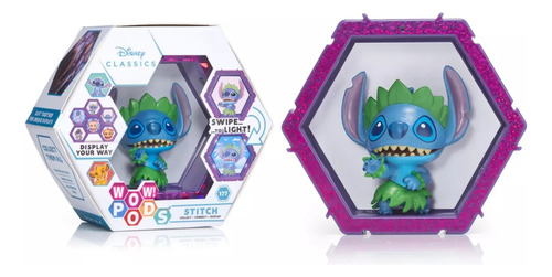 Wow Pods Disney Classic Figura Hula Stitch Con Luz Original 