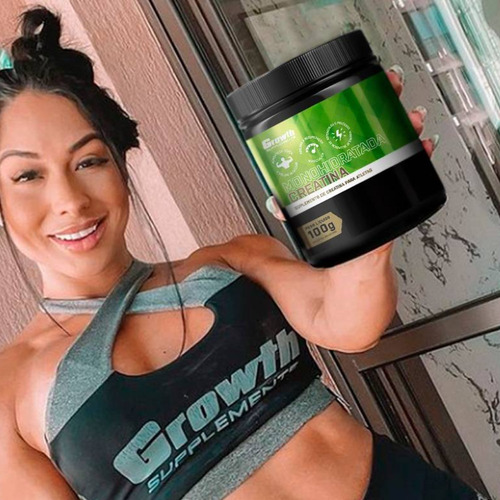 Creatina Growth Monohidratada Cratina 100%pura 100g