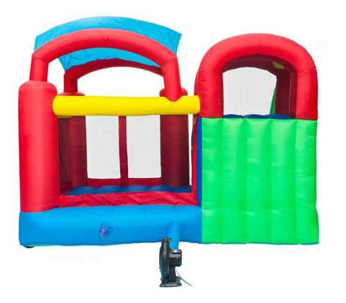 Brincolin Inflable Castillo Con Resbaladilla Fiestas Eventos