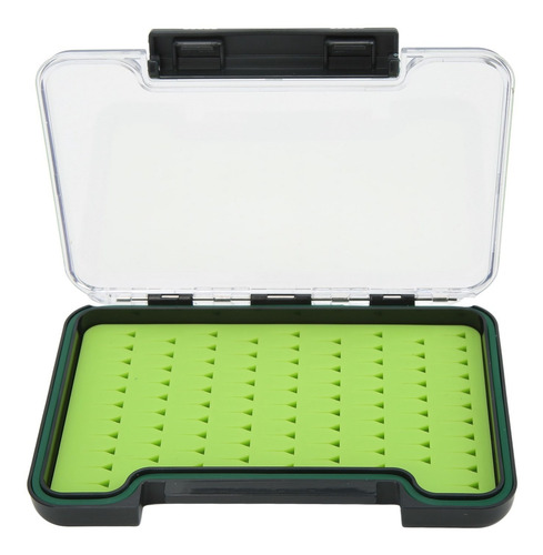 Caja De Pesca Con Mosca Portátil Transparente Resistente Al