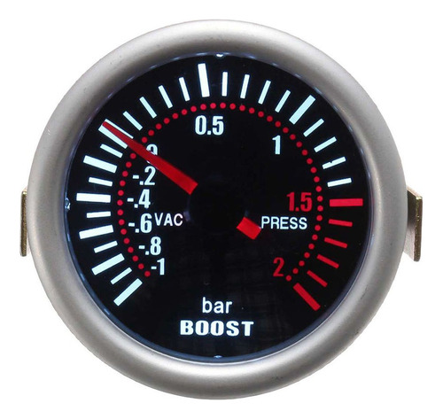 2 Pulgadas 52mm Coche Turbo Boost Gauge Bar Humo Tinte Len