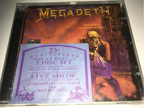 Megadeth Peace Sella.. But Whos Bitongo? Cd Doble Nuevo