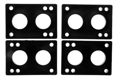 2x 4 Pcs Skateboard Longboard Shock Pads 4mm Ou 8mm Levantar