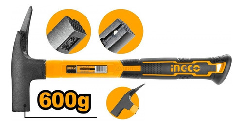 Martillo Techos 600gr Hrh60028 Ingco