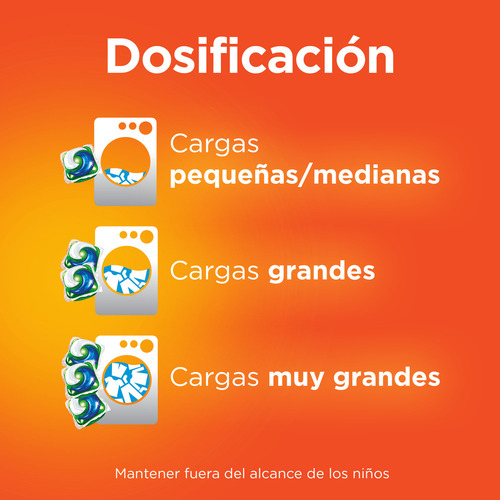 Detergente En Cápsulas Tide Pods 4 En 1 Downy 15 Unidades