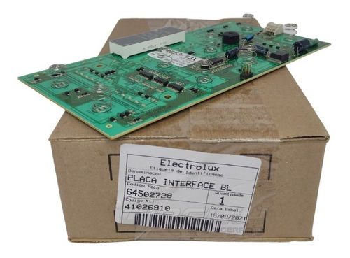 Imagem 4 de 5 de Placa Interface Refrigerador Electrolux A99293604 Db52 B52x