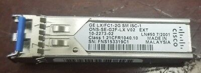 Cisco Ons-se-g2f-lx Sfp 1310 Nm Transceiver Module 10-22 Ttq