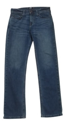 Pantalon Jeans Hollister Slim Straight Original W29xl30