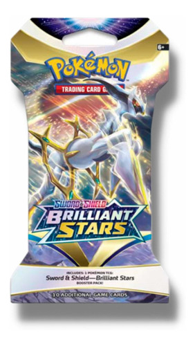 Pokemon Sword & Shield Brilliant Stars Booster Cartas Mode 3