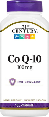 2 21st Century | Co Q-10 100 Mg I 150 Capsulas I Importado